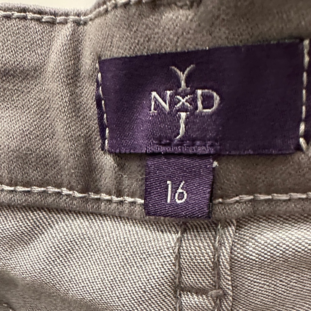 NYDJ Silver-Toned Pants